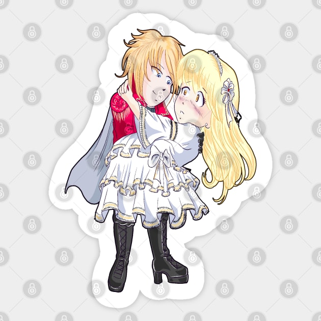 Prince and Princess 3 Sticker by Reenave